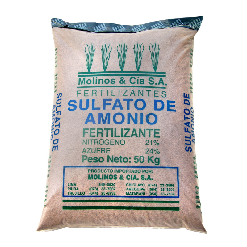   Sulfato de Amonio Marrón Bolsa 50 Kg