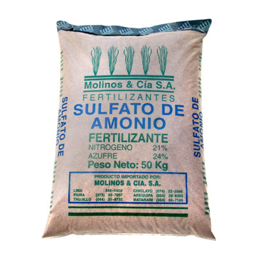   Sulfato de Amonio Marrón Bolsa 50 Kg