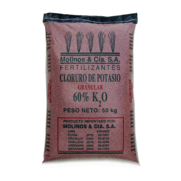 Cloruro Potasio Granular Bolsa 50 Kg 